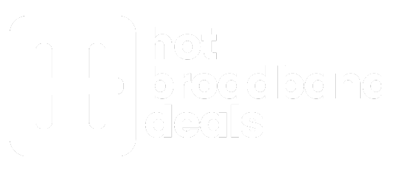 HotBroadbandDeals.co.uk white logo on dark chip