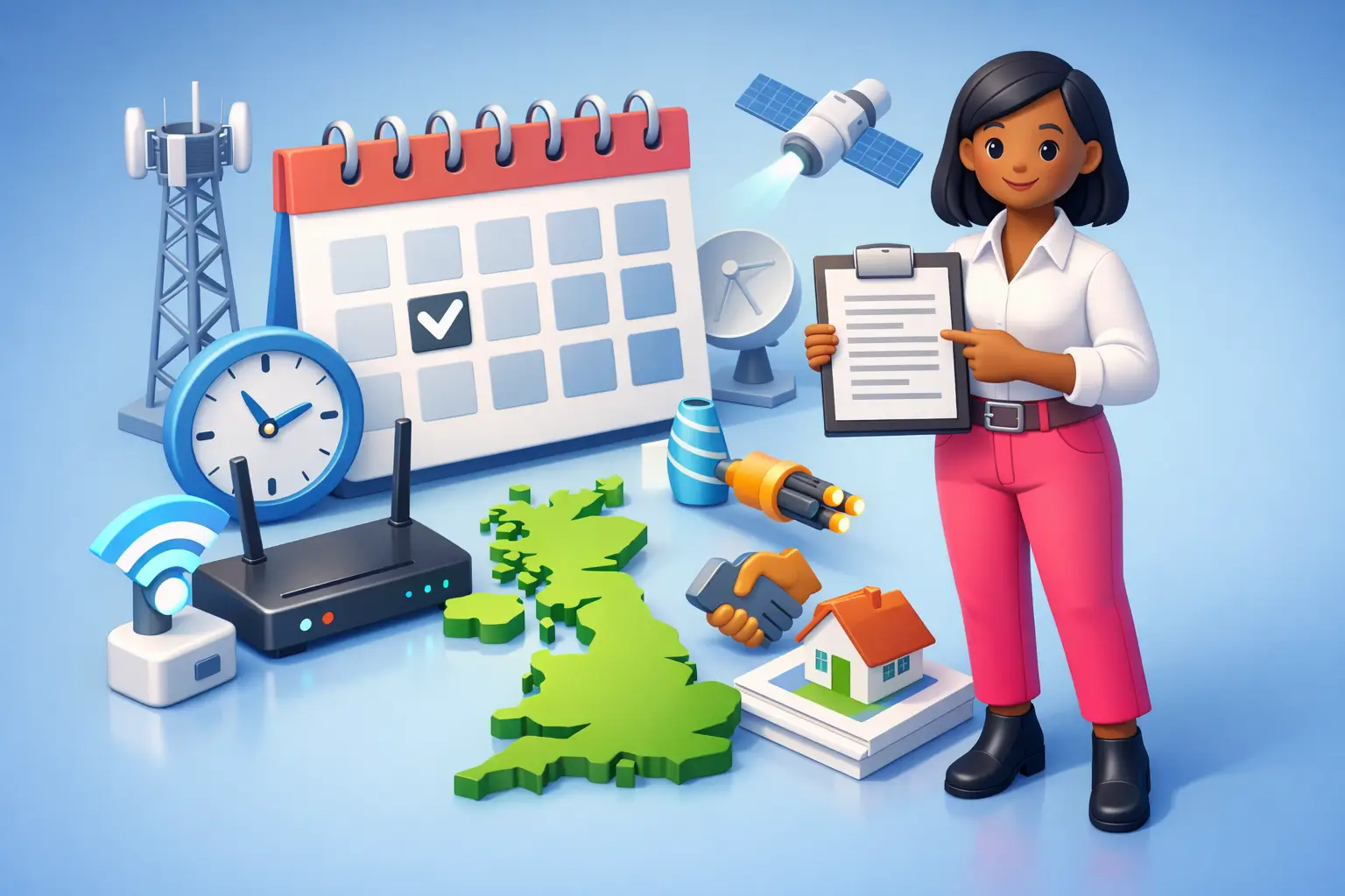 12 Month Broadband Contracts UK