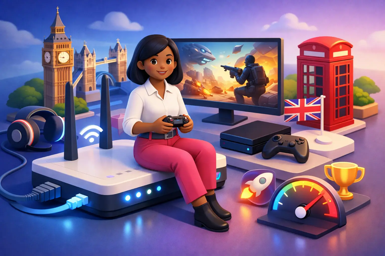Choosing the Best Broadband for Online Gaming UK