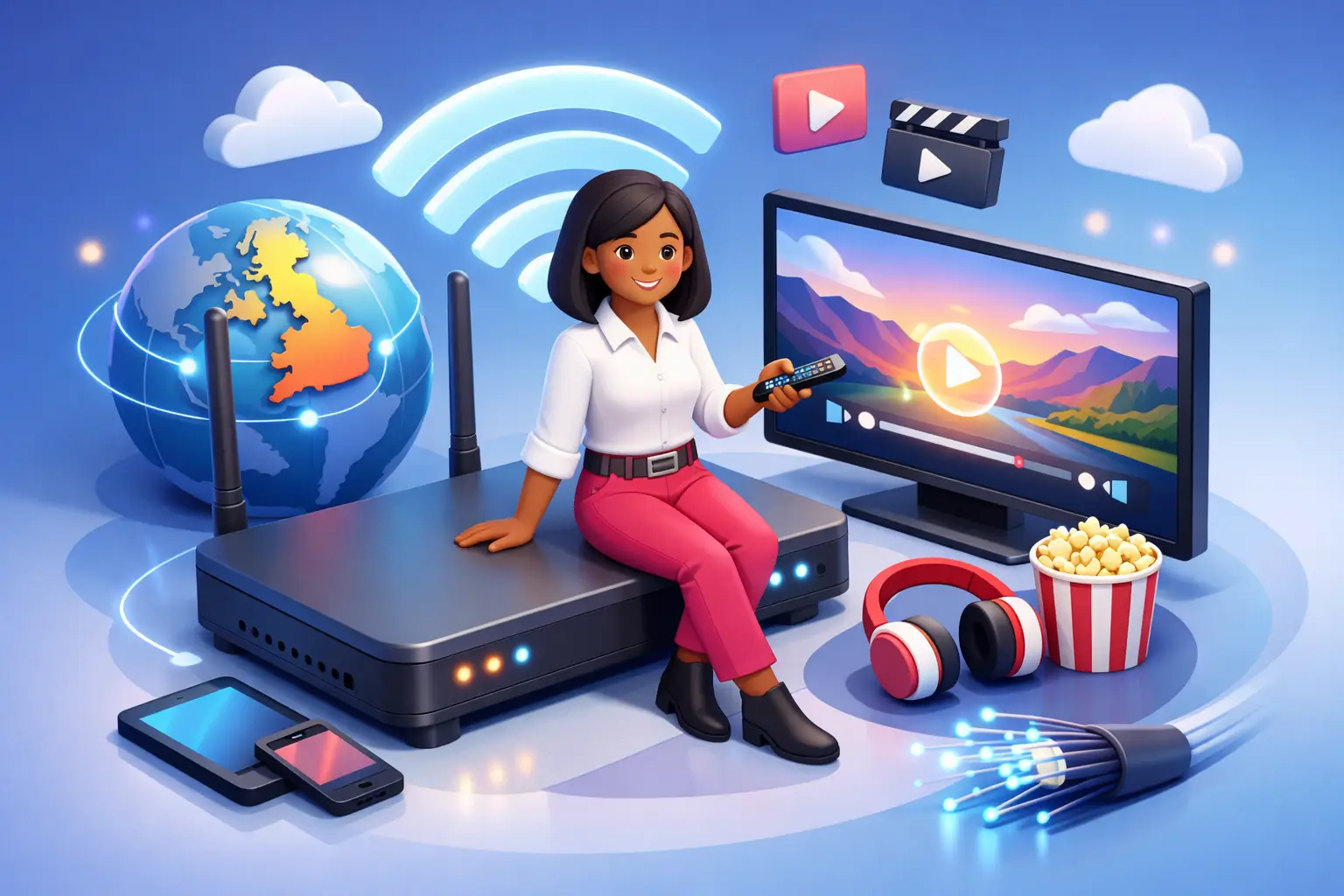Choosing the Best Broadband for Streaming in the UK