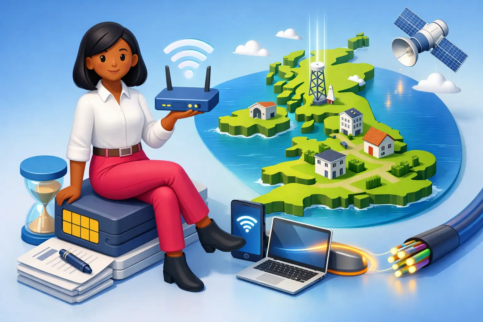 Choosing the Best Short Contract Broadband UK 2026