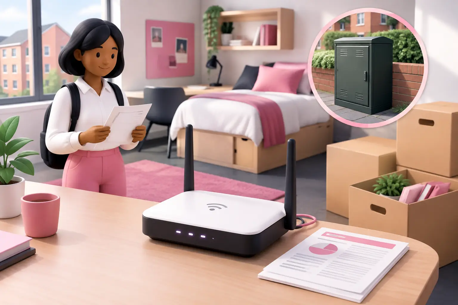 Broadband Checklist for the First Week in Student Halls