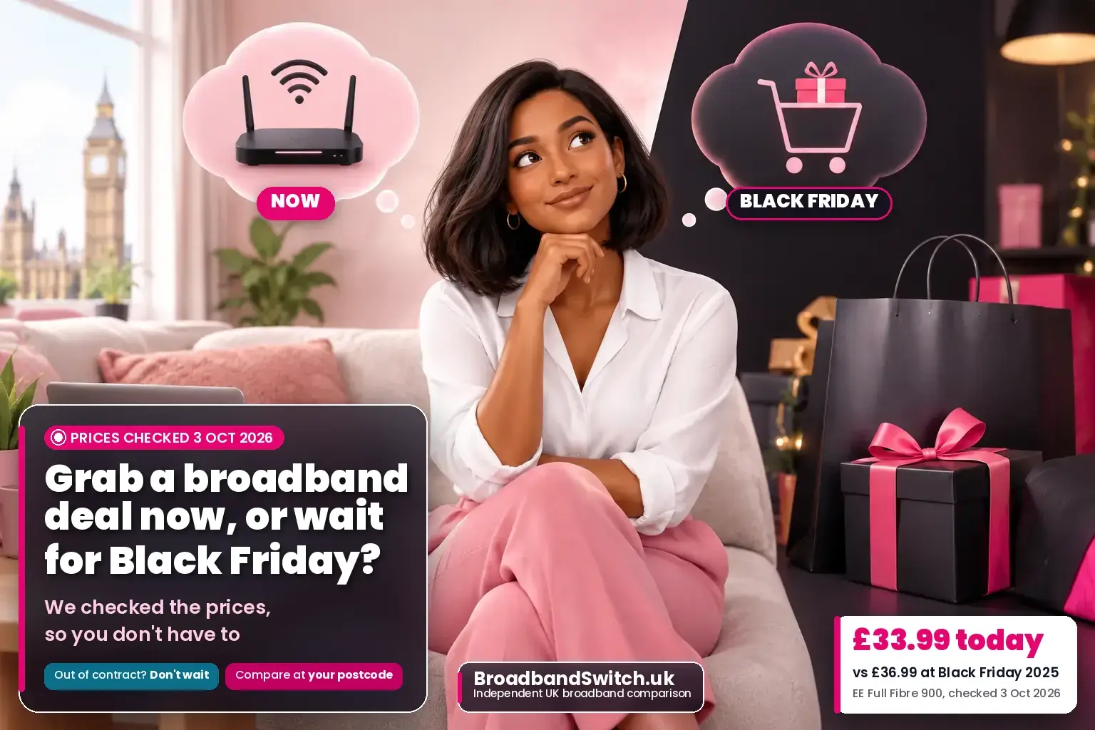 Grab a broadband deal now, or wait for Black Friday