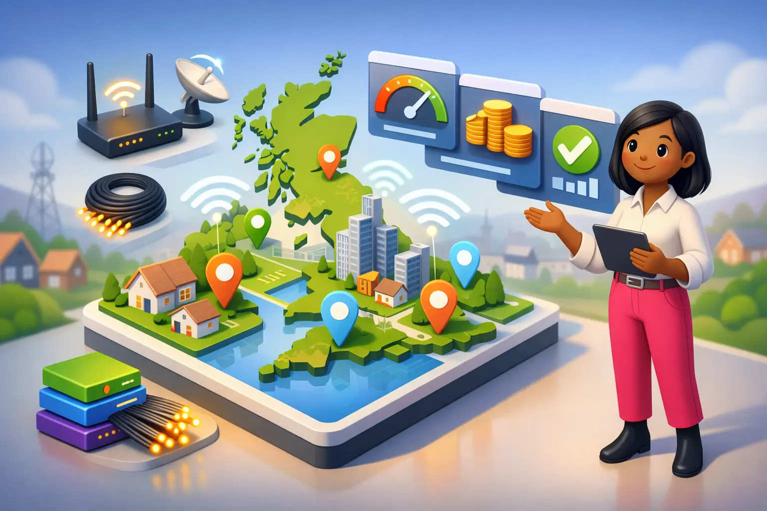 Compare Broadband Deals in Your Area