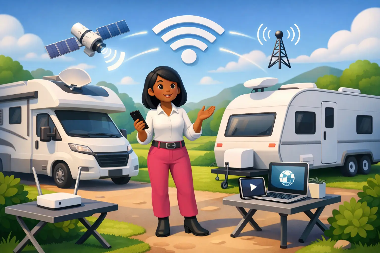 Broadband for Caravans and Motorhomes UK