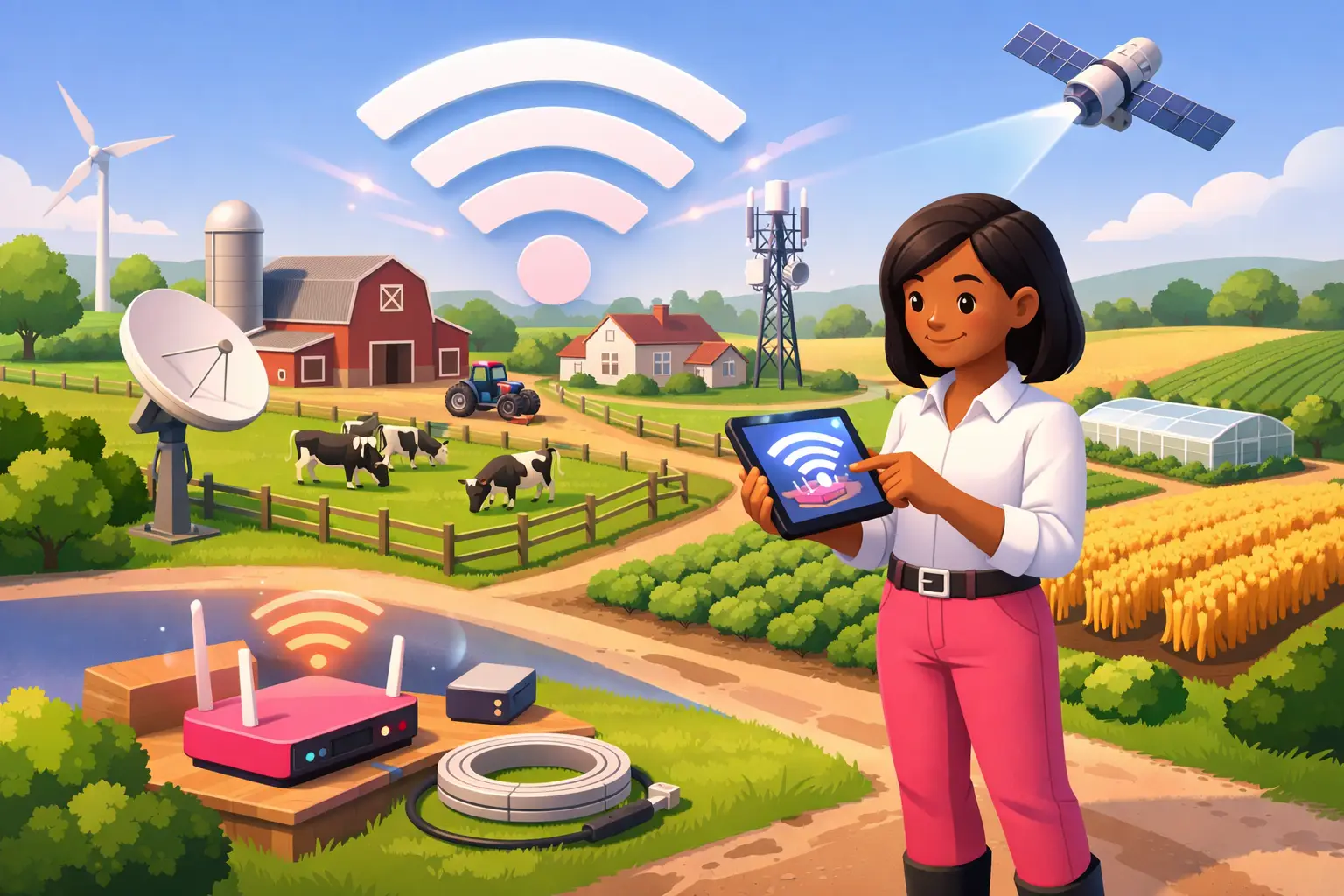 Broadband for Farms and Agricultural Properties UK