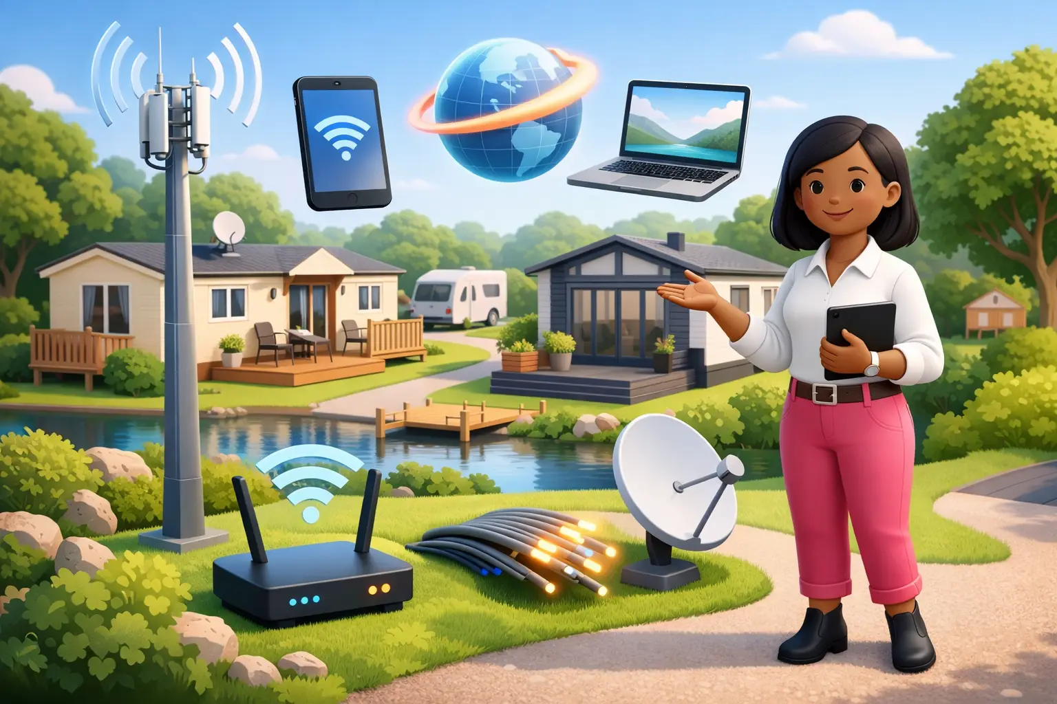 Broadband for Park Homes UK Options Explained