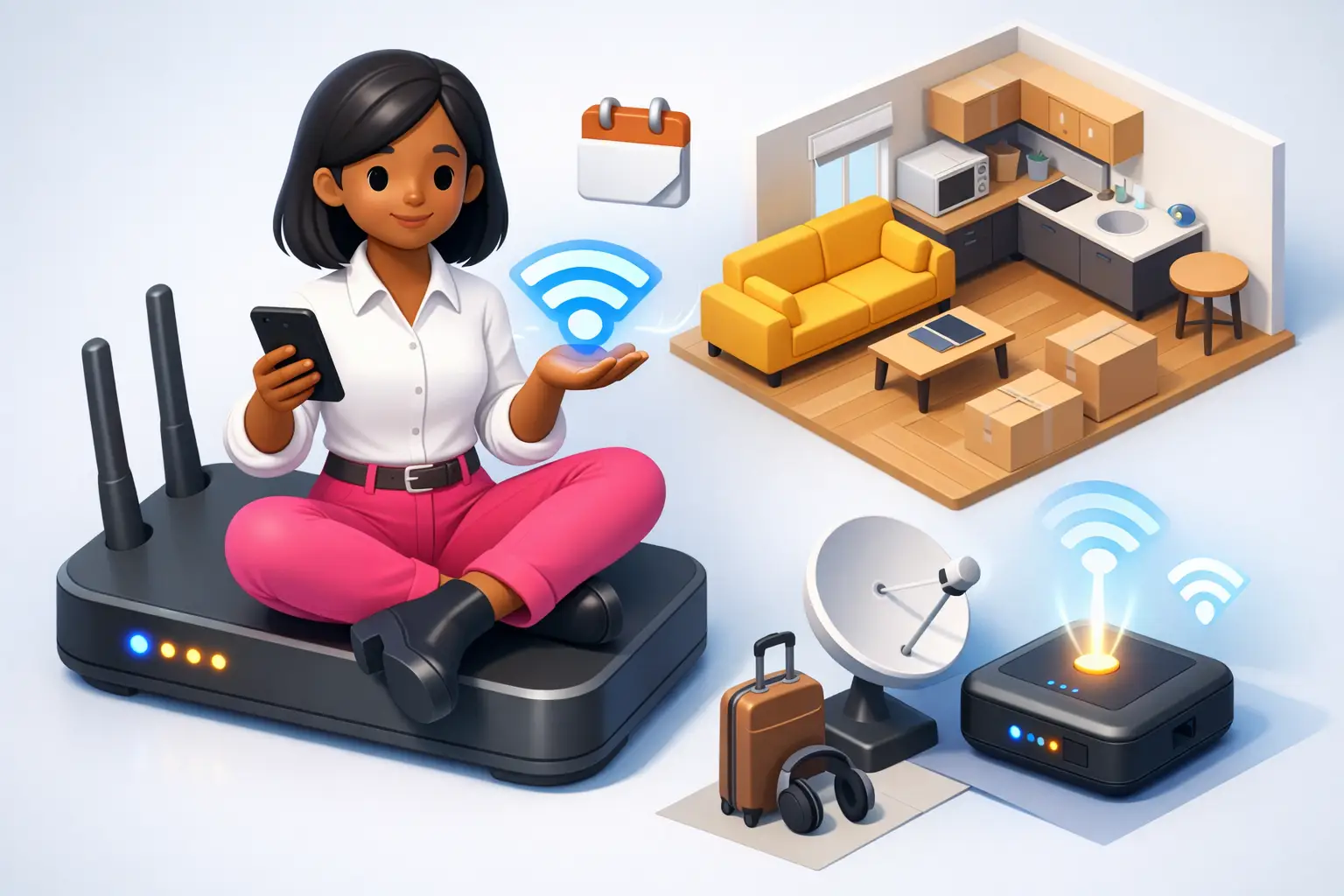 Broadband for Renters Without Long Contracts