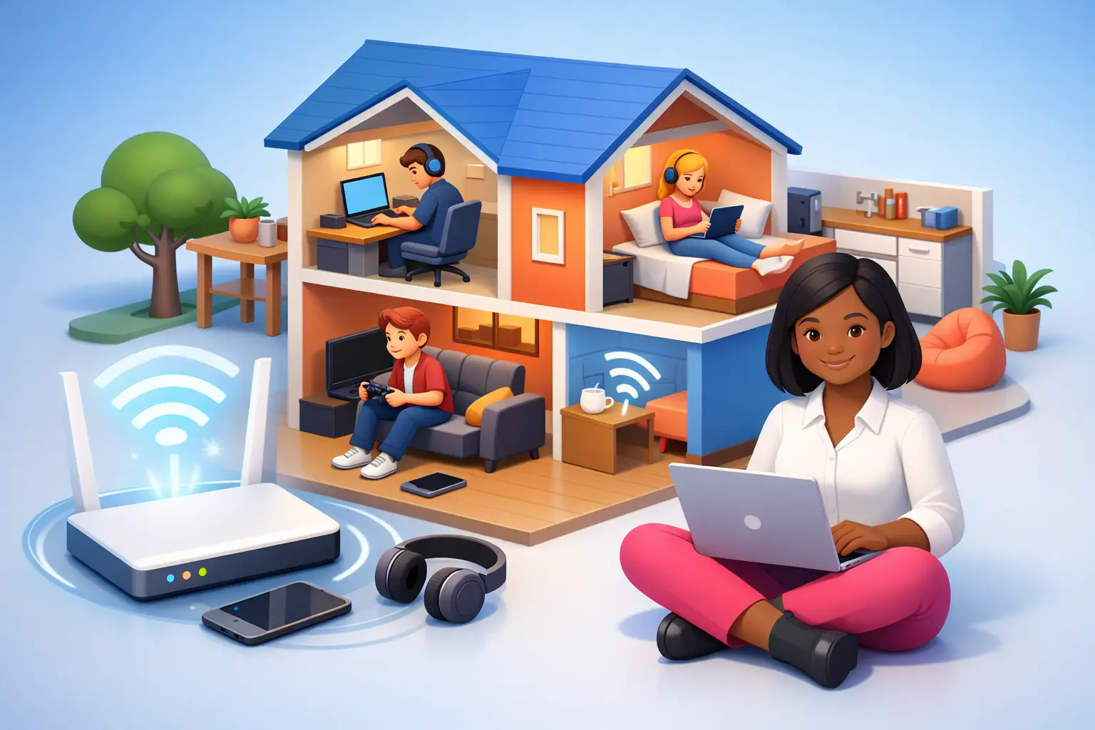 Broadband for Students Living in Shared Houses