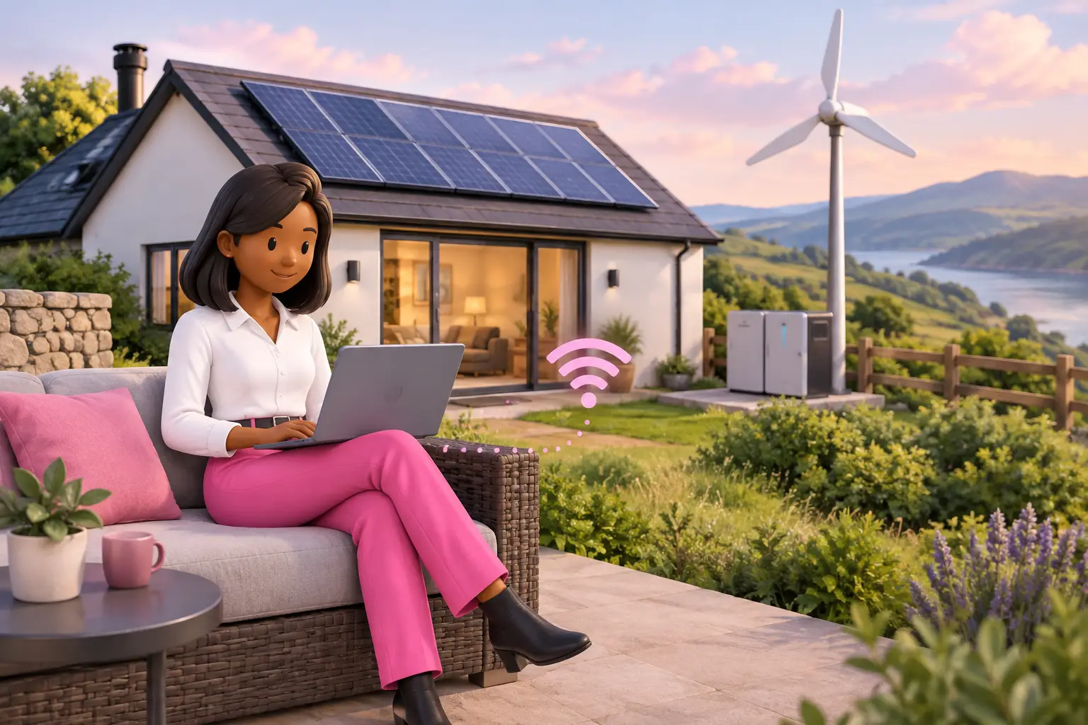 Broadband for Off Grid and Solar Powered Homes UK