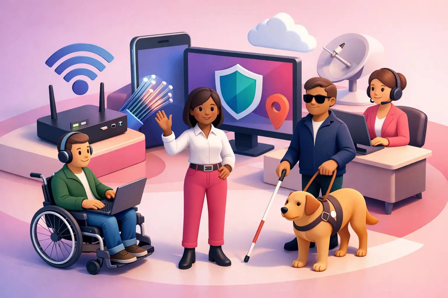 Disabled Broadband Customers
