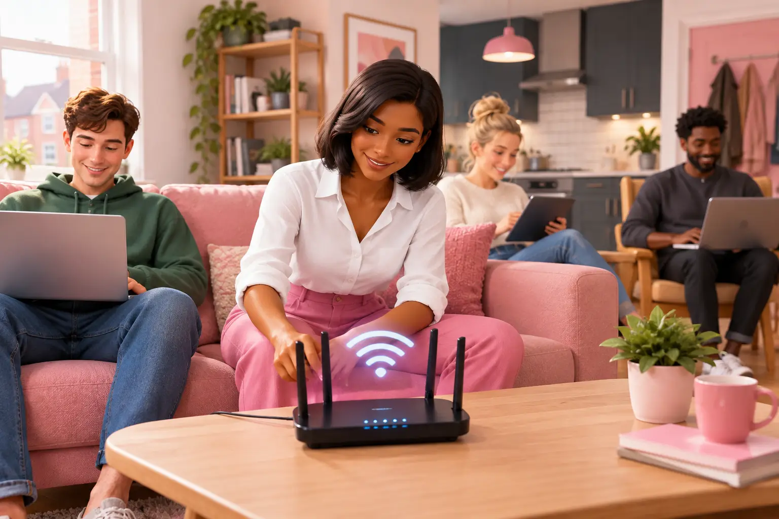 Broadband for a Shared House