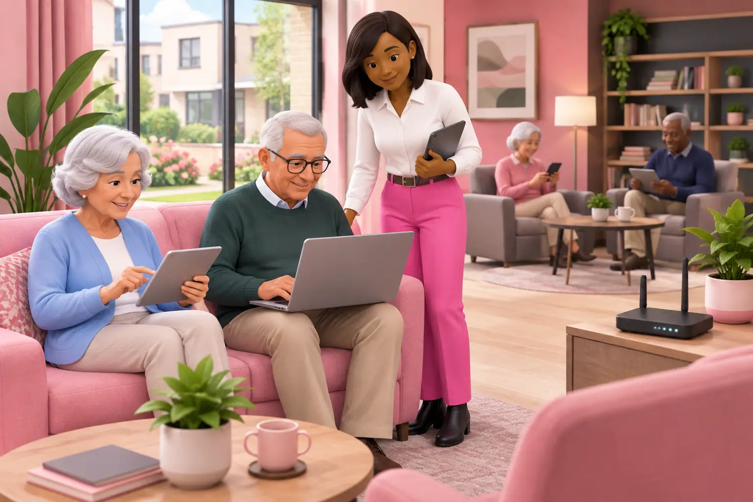 Broadband for Sheltered Housing and Retirement Developments UK
