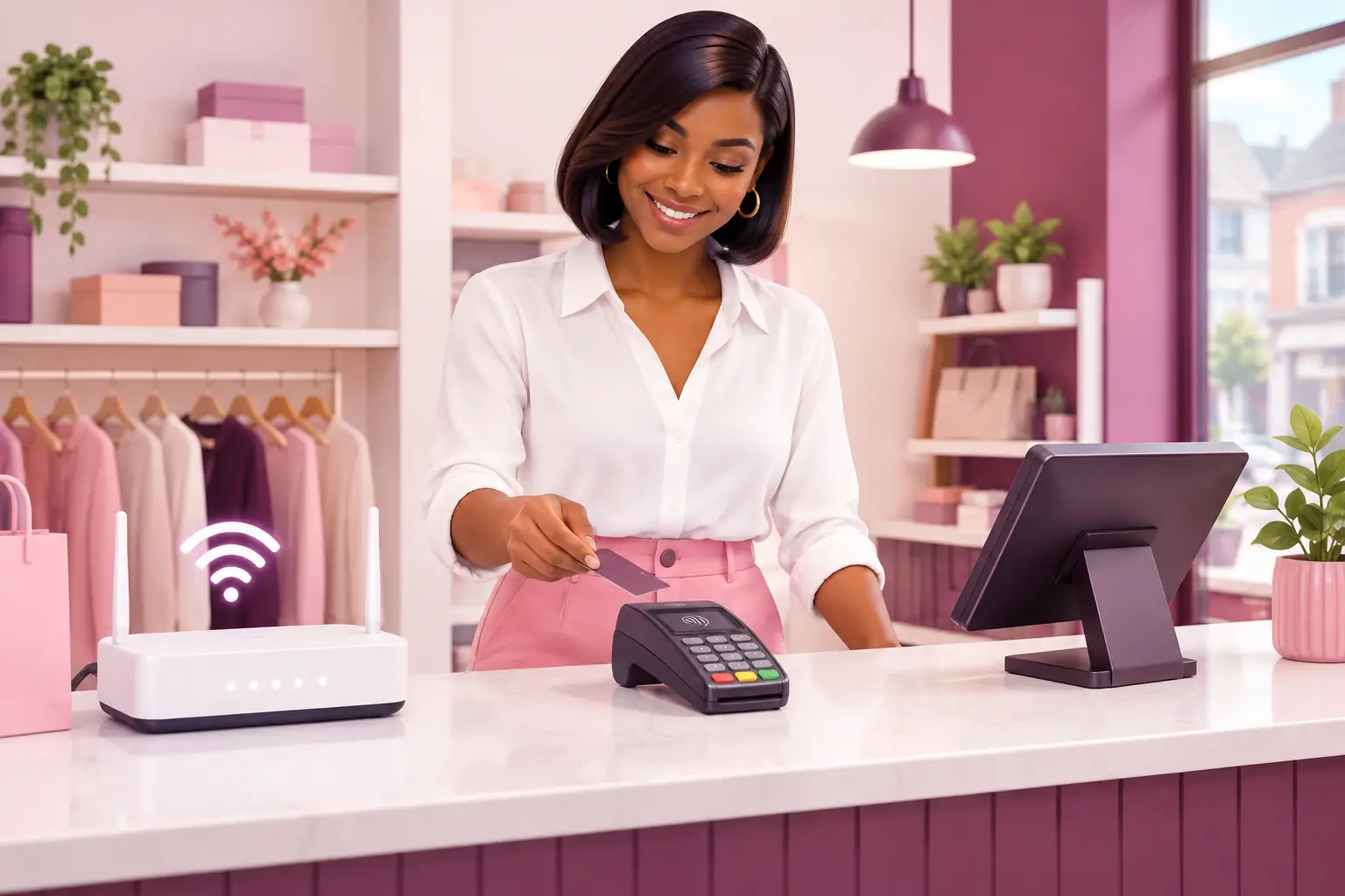 Broadband for a Small Shop’s Card Machine Explained