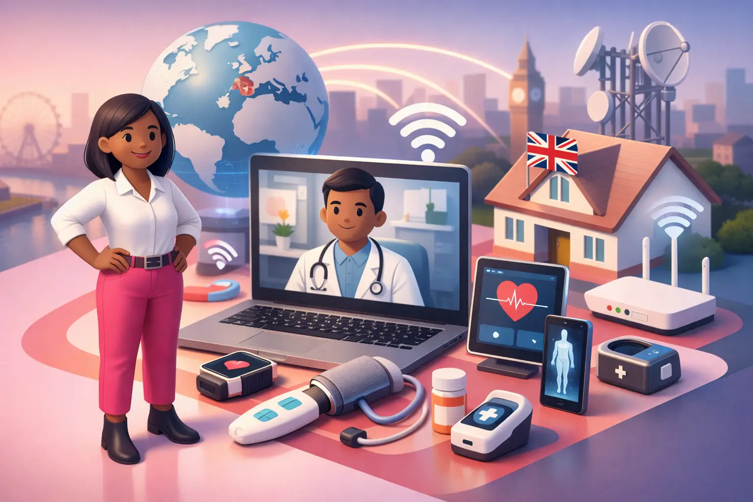 Broadband for Telehealth and Connected Medical Devices UK