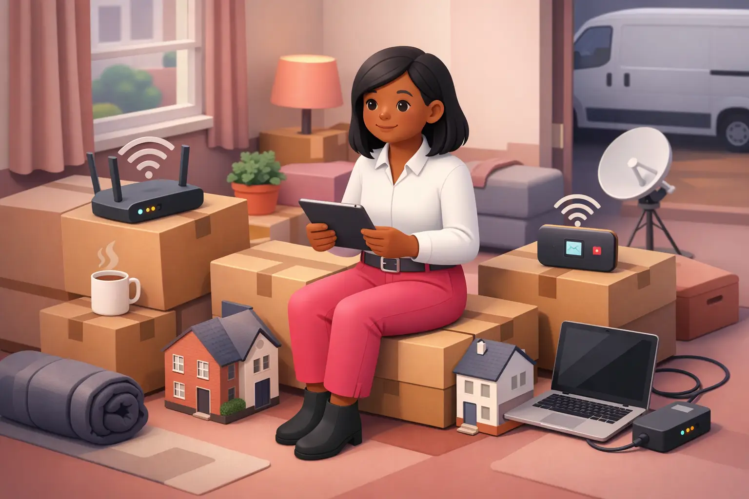 Broadband in Temporary Accommodation