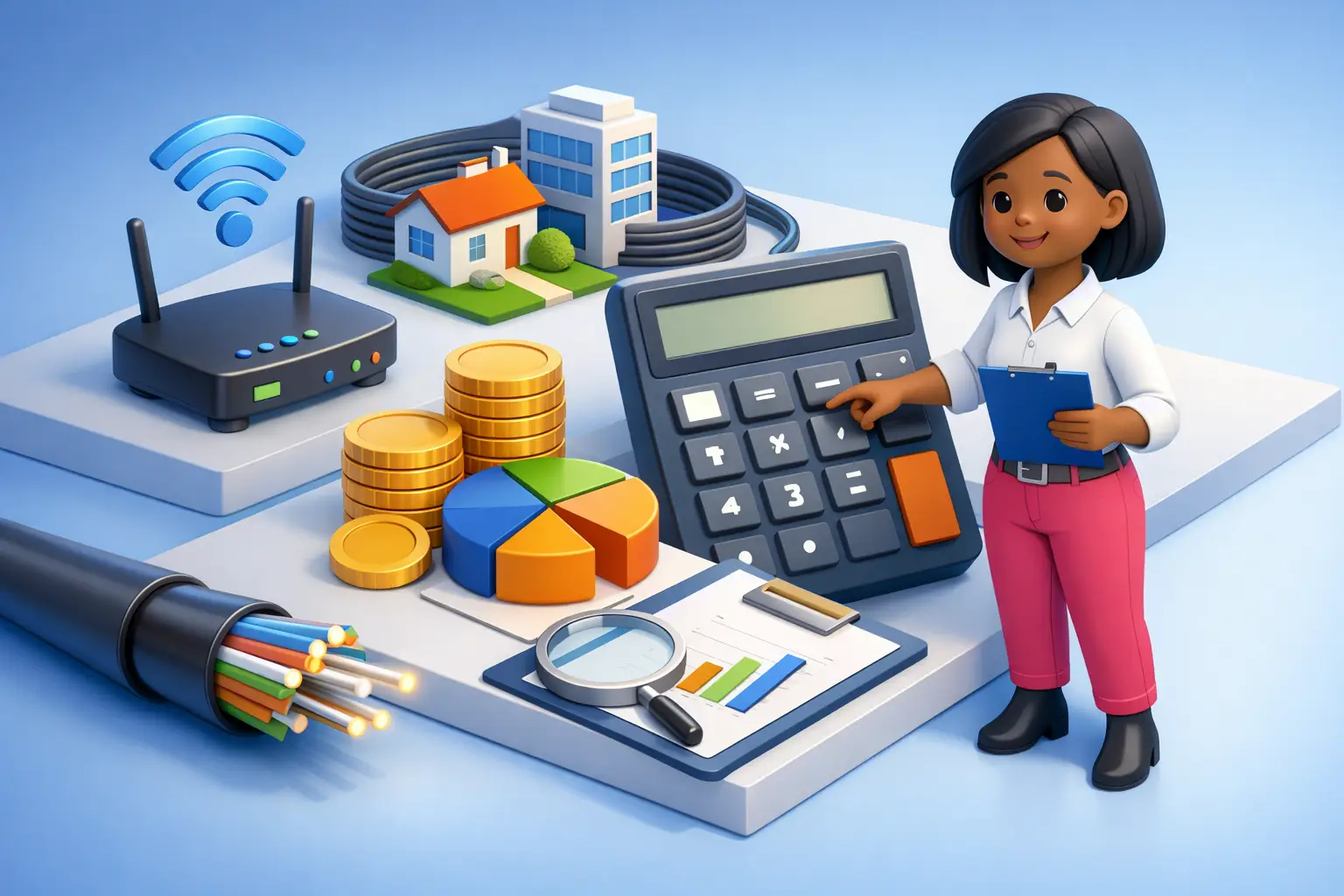 Broadband Total Contract Cost Calculator