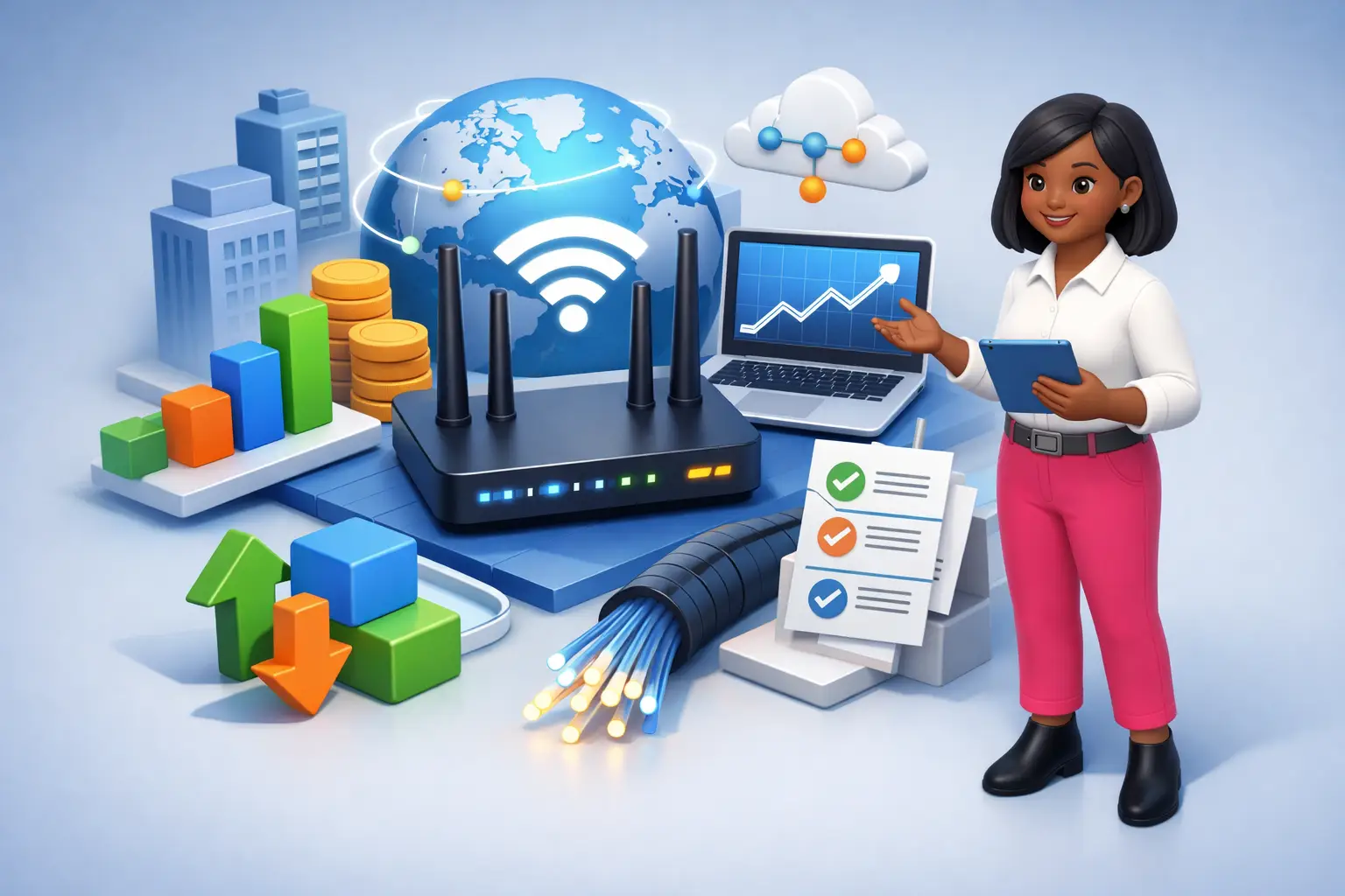 Comparing business broadband deals for UK companies