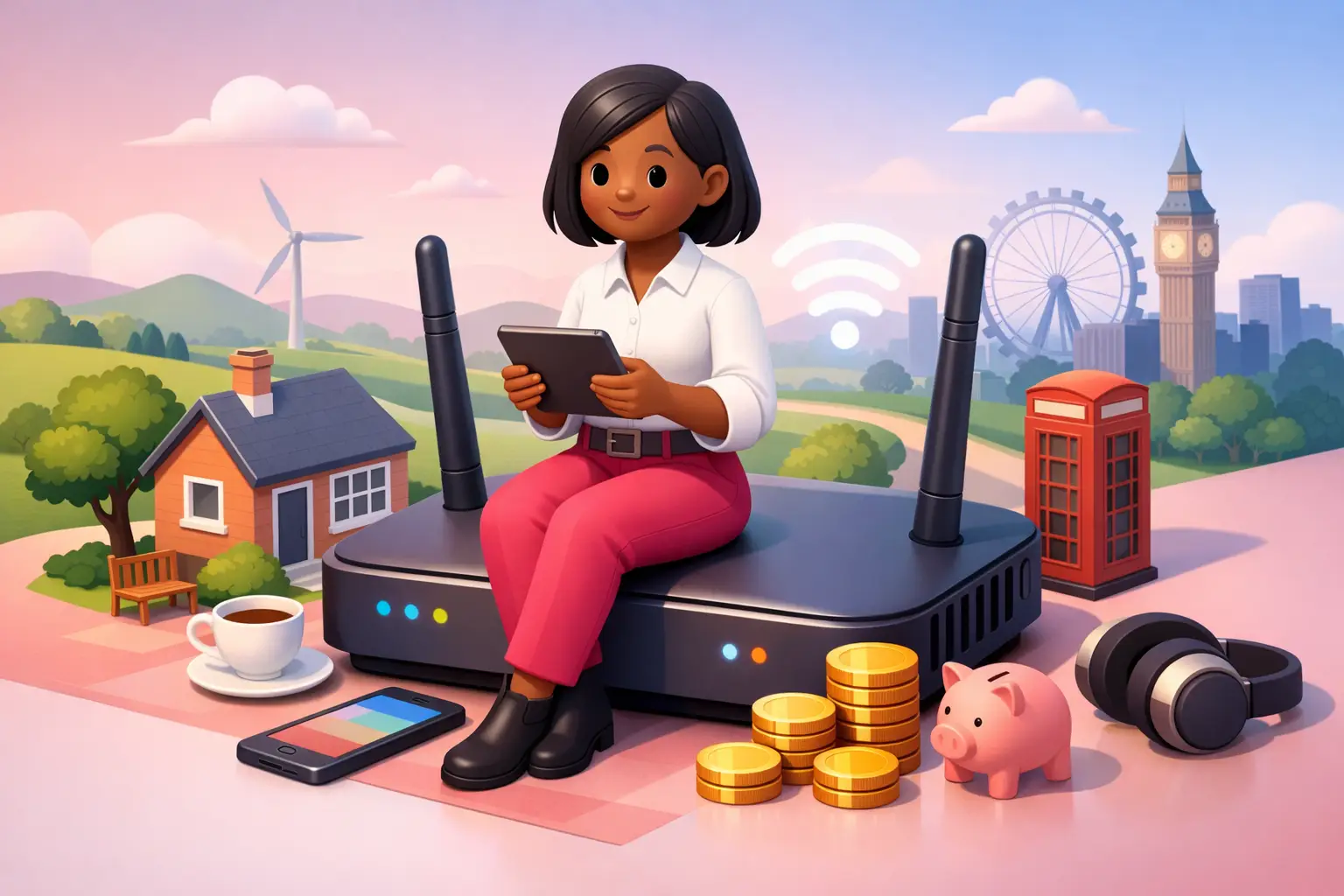 Cheap broadband for pensioners in the UK