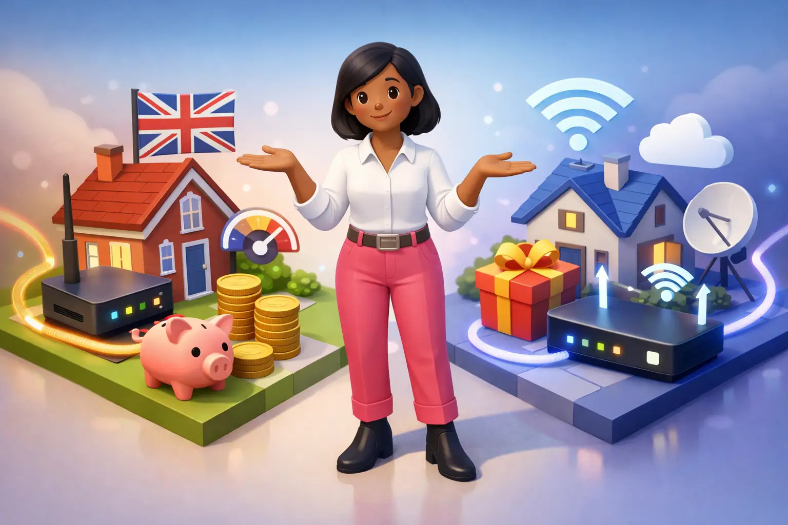 Who Gets Cheaper UK Broadband or Free Broadband