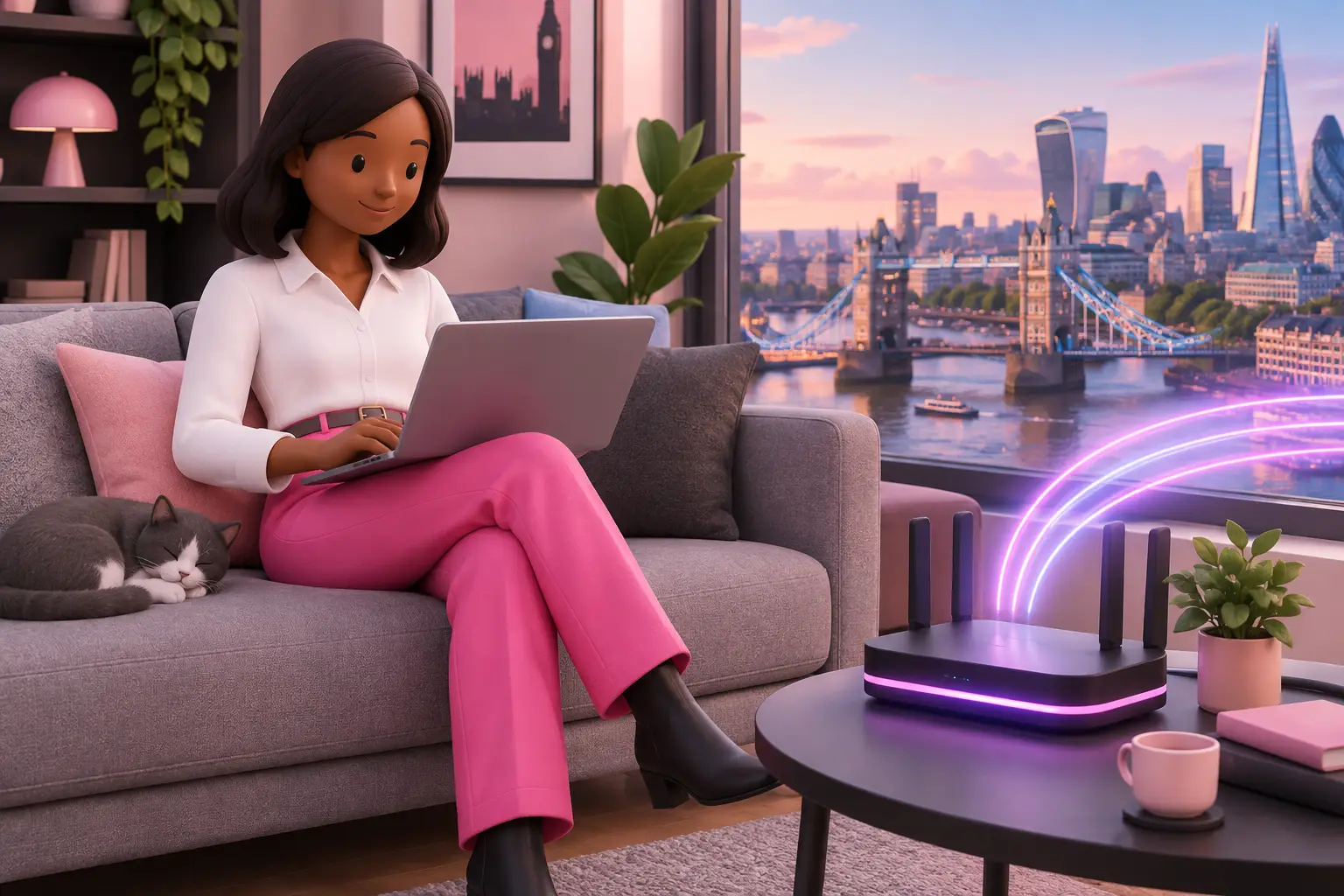 London Just Got 8.5Gbps Broadband