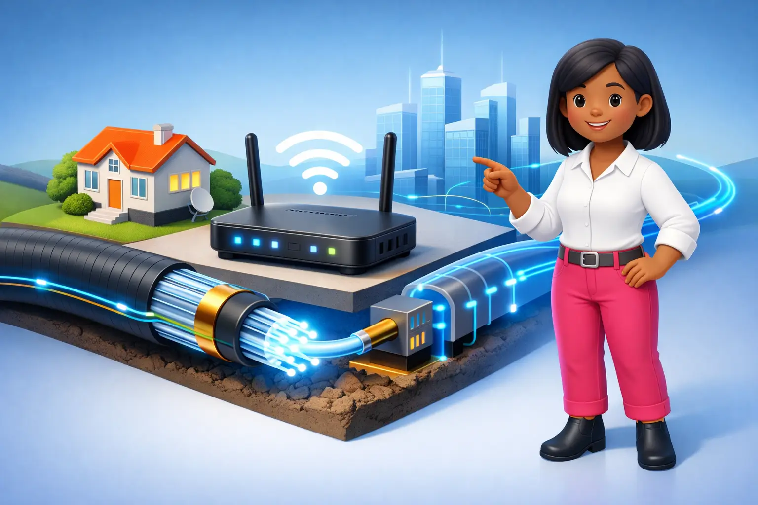 Full Fibre Broadband Explained Clearly