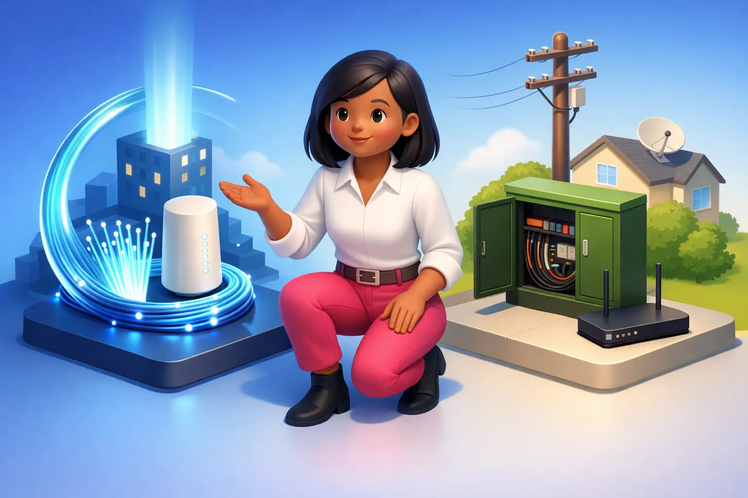 Comparing Full Fibre and FTTC Broadband