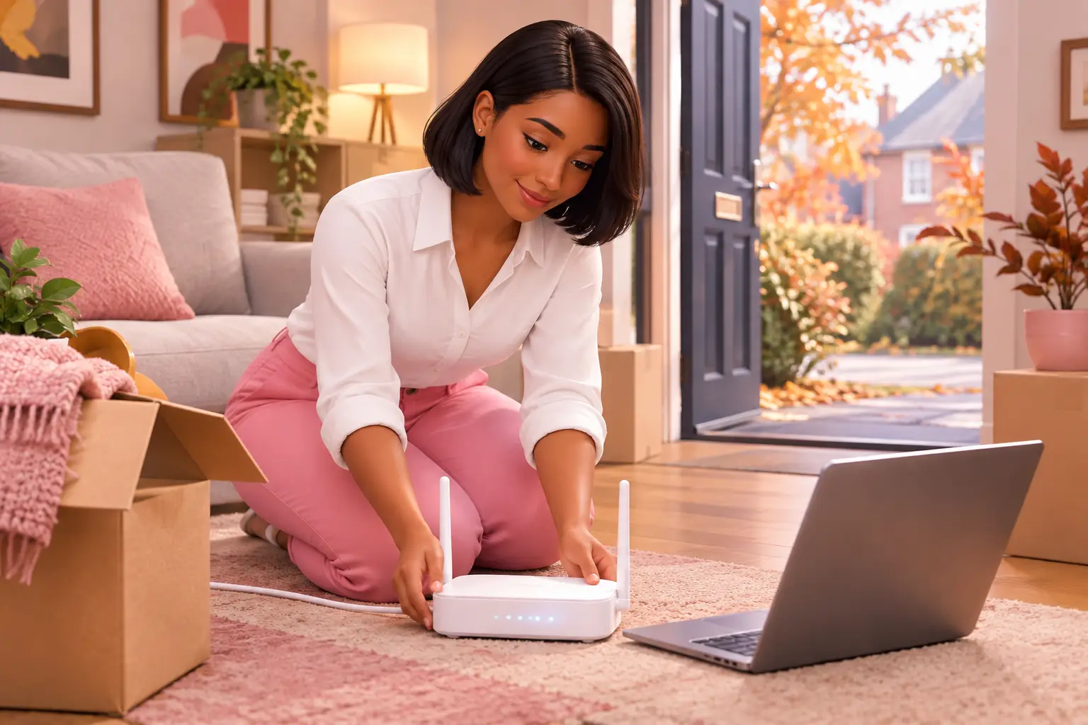 Getting Broadband Ready Before You Move in Autumn