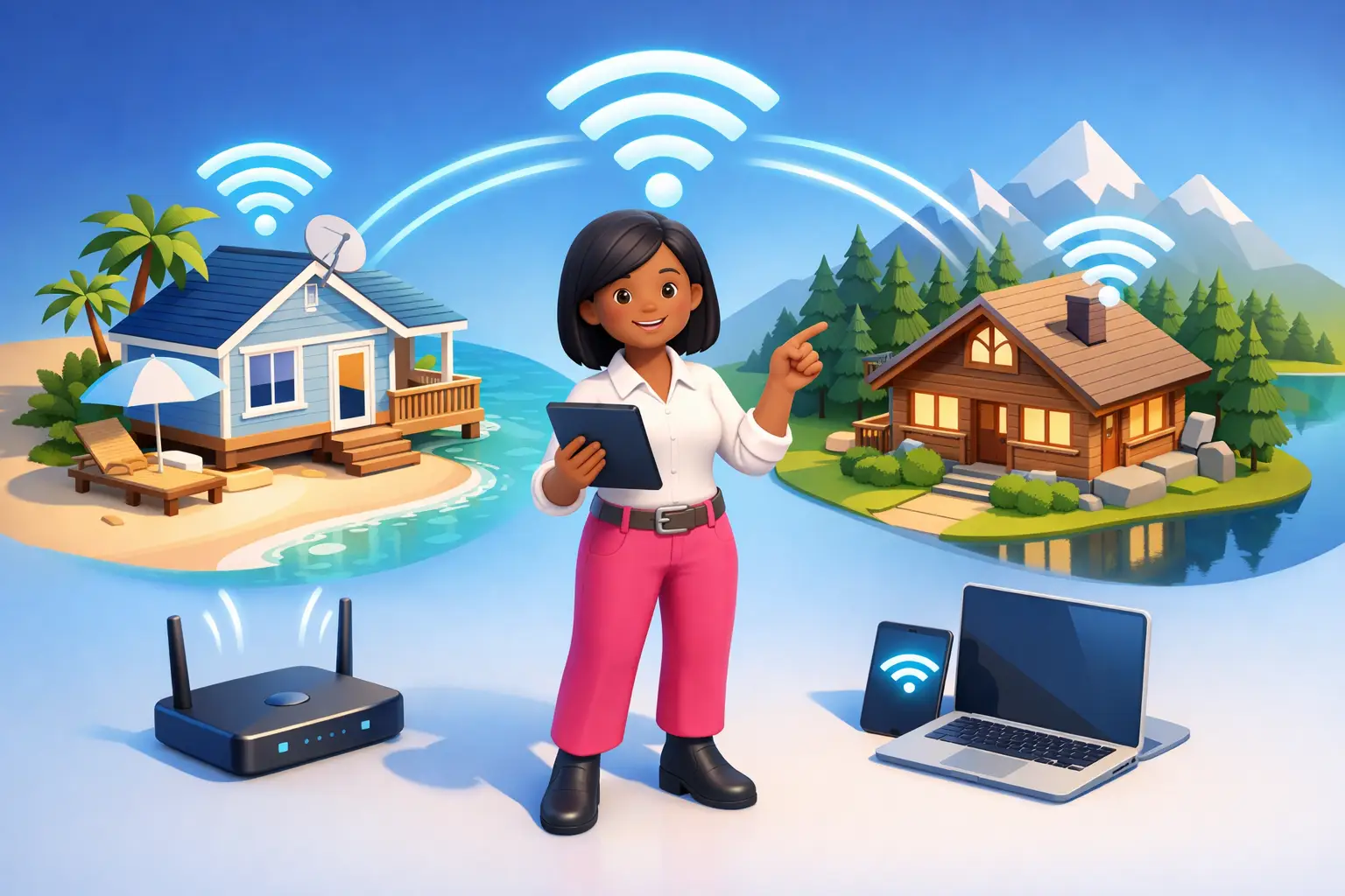 Holiday Home and Second Property Broadband Solutions