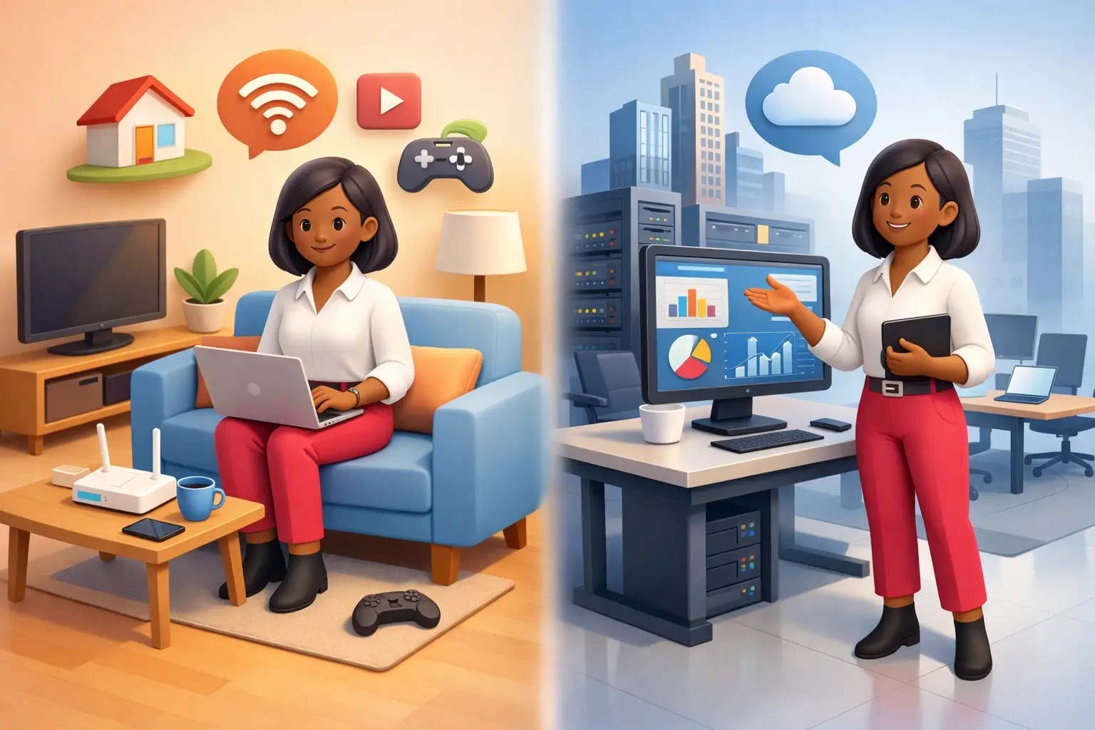 Comparing Home Broadband and Business Broadband