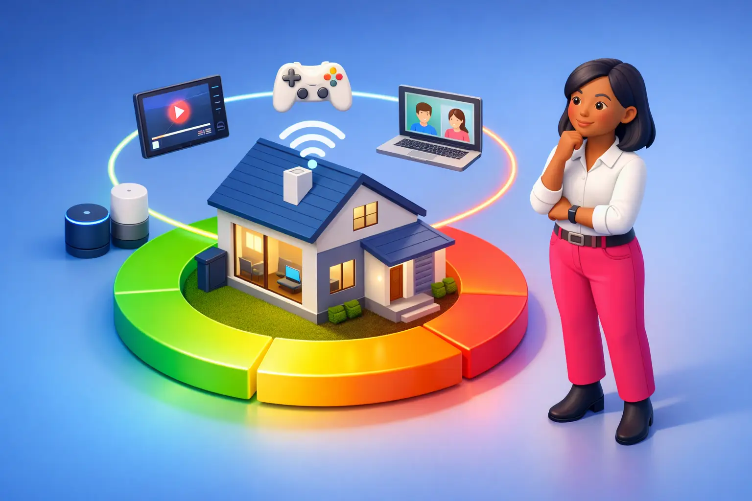 Working out how much broadband speed a household really needs