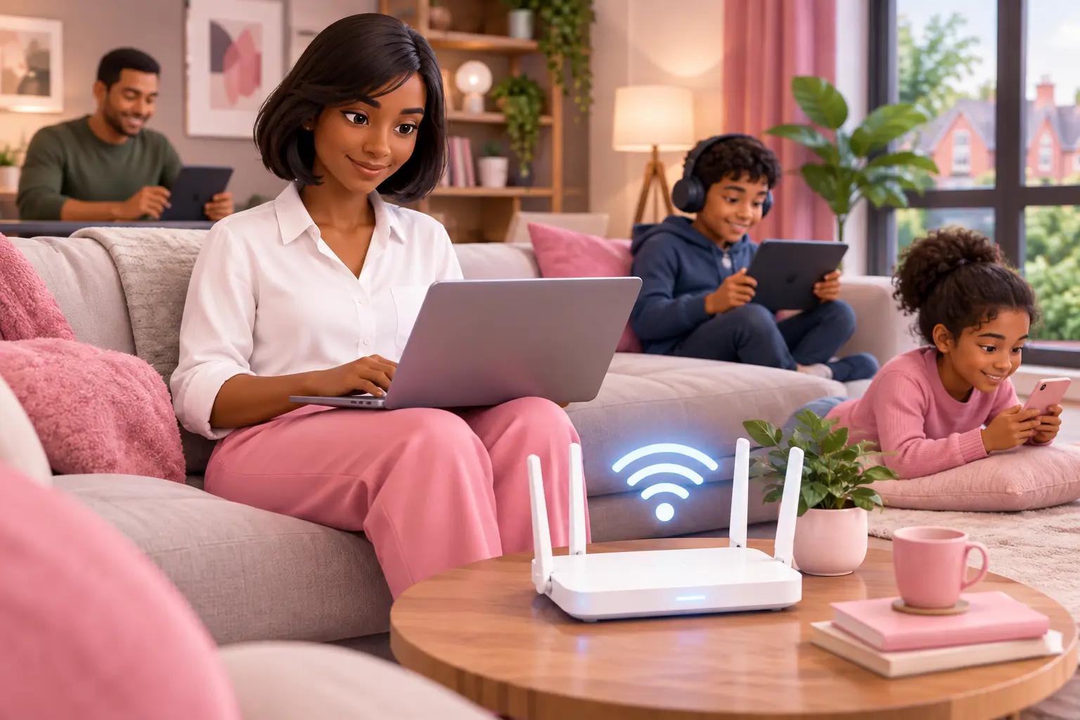 How Much Speed a Family of Four Really Uses at Home