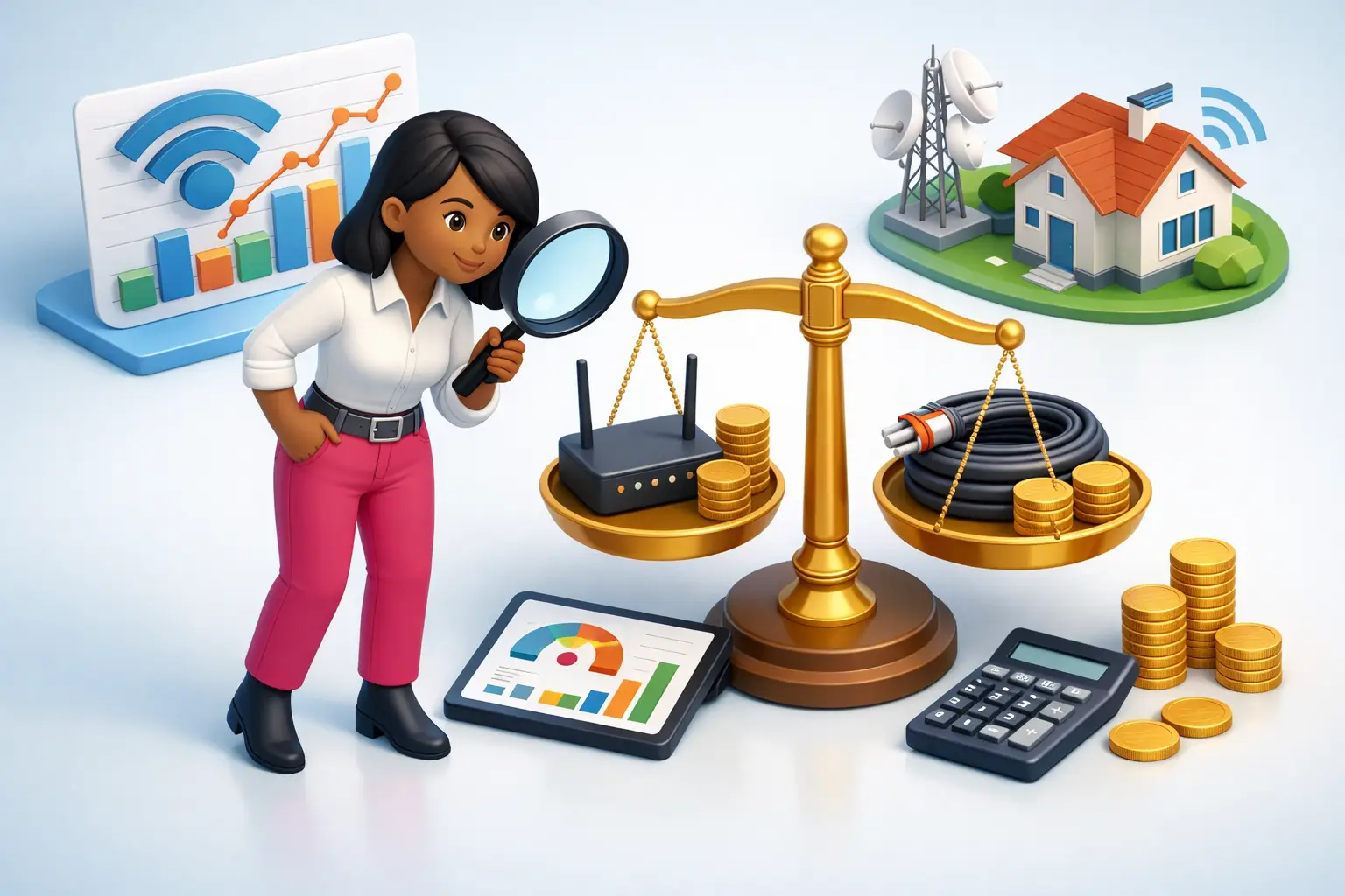 Comparing Total Broadband Cost