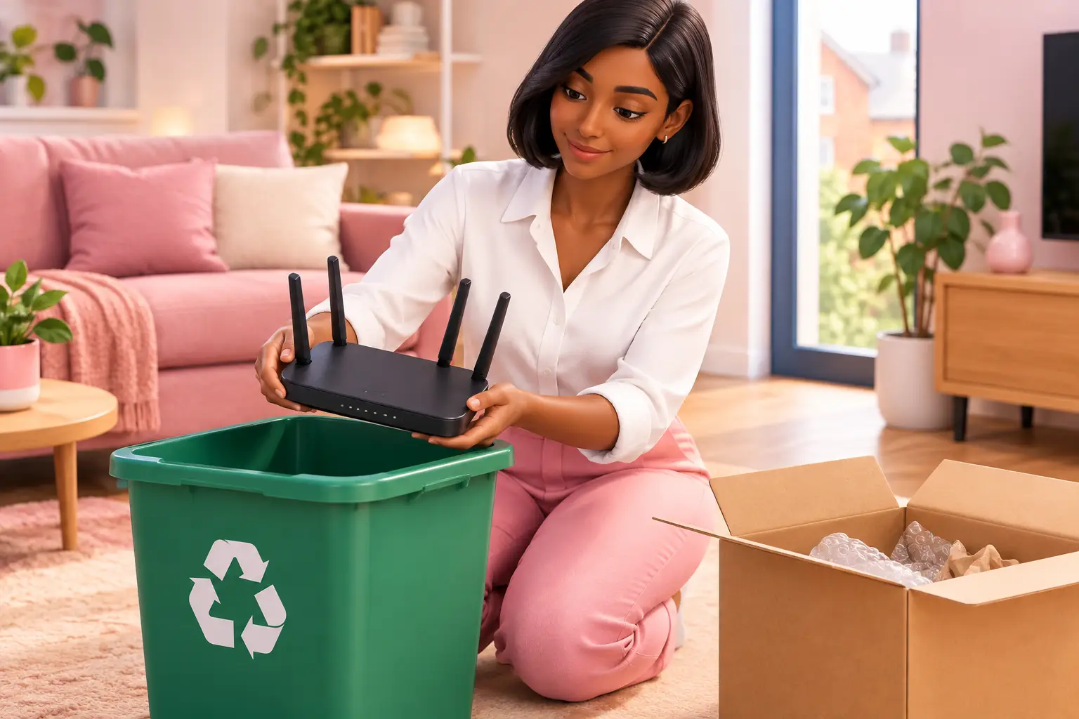 How to Recycle or Return an Old Router Safely