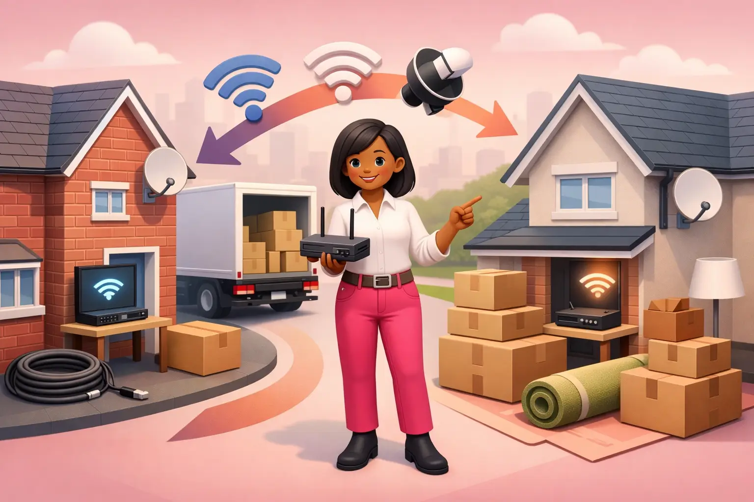 How to Switch Broadband When Moving House
