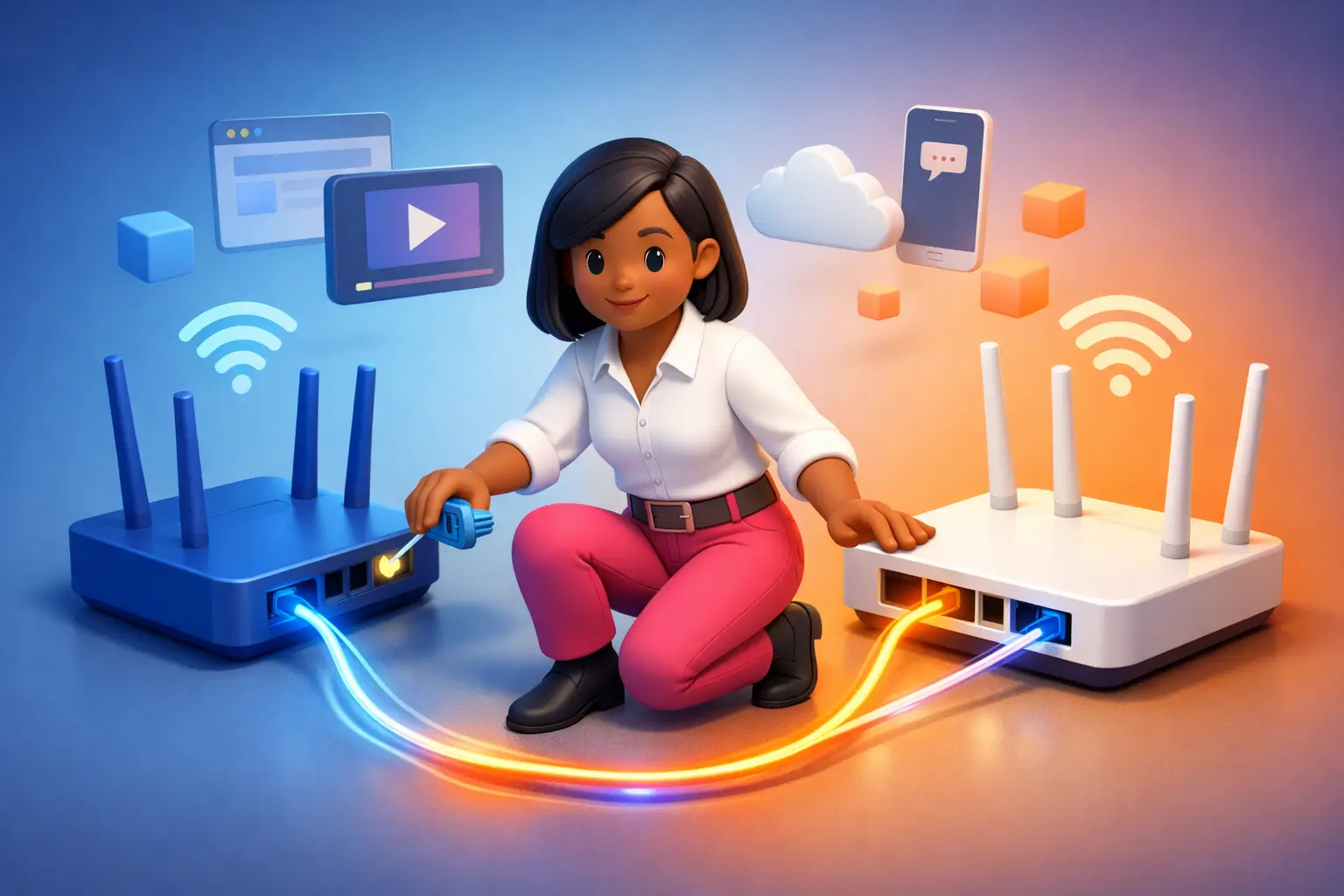 Switching Broadband Without Losing Access