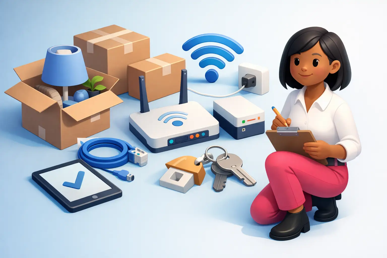 Moving Home Broadband Switch Checklist