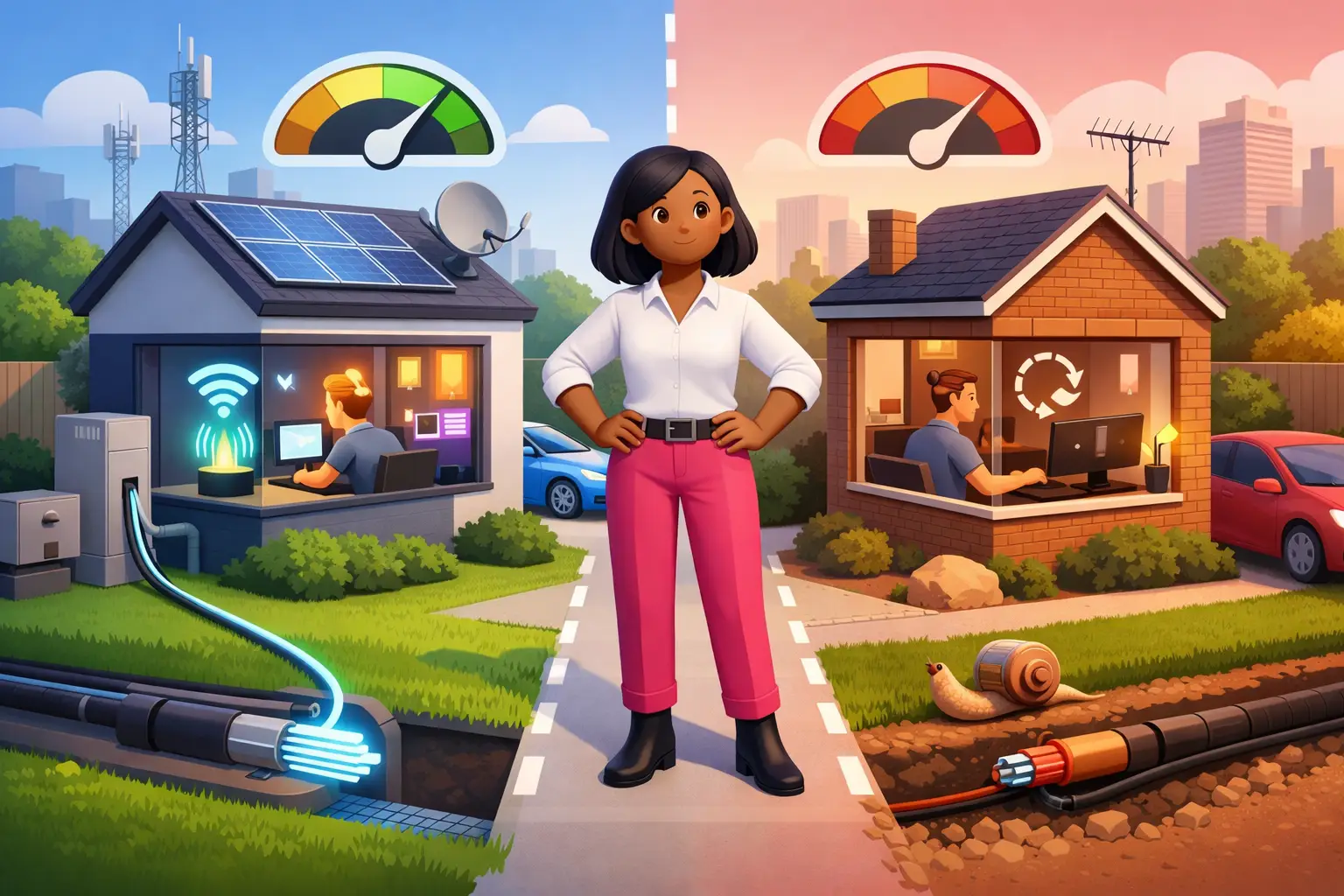 Why Can Your Neighbour Get Faster Broadband Than You