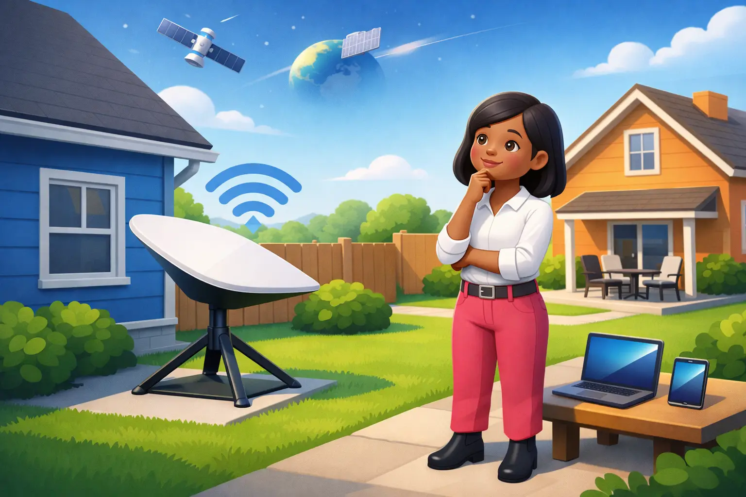 Whether satellite broadband like Starlink suits your home