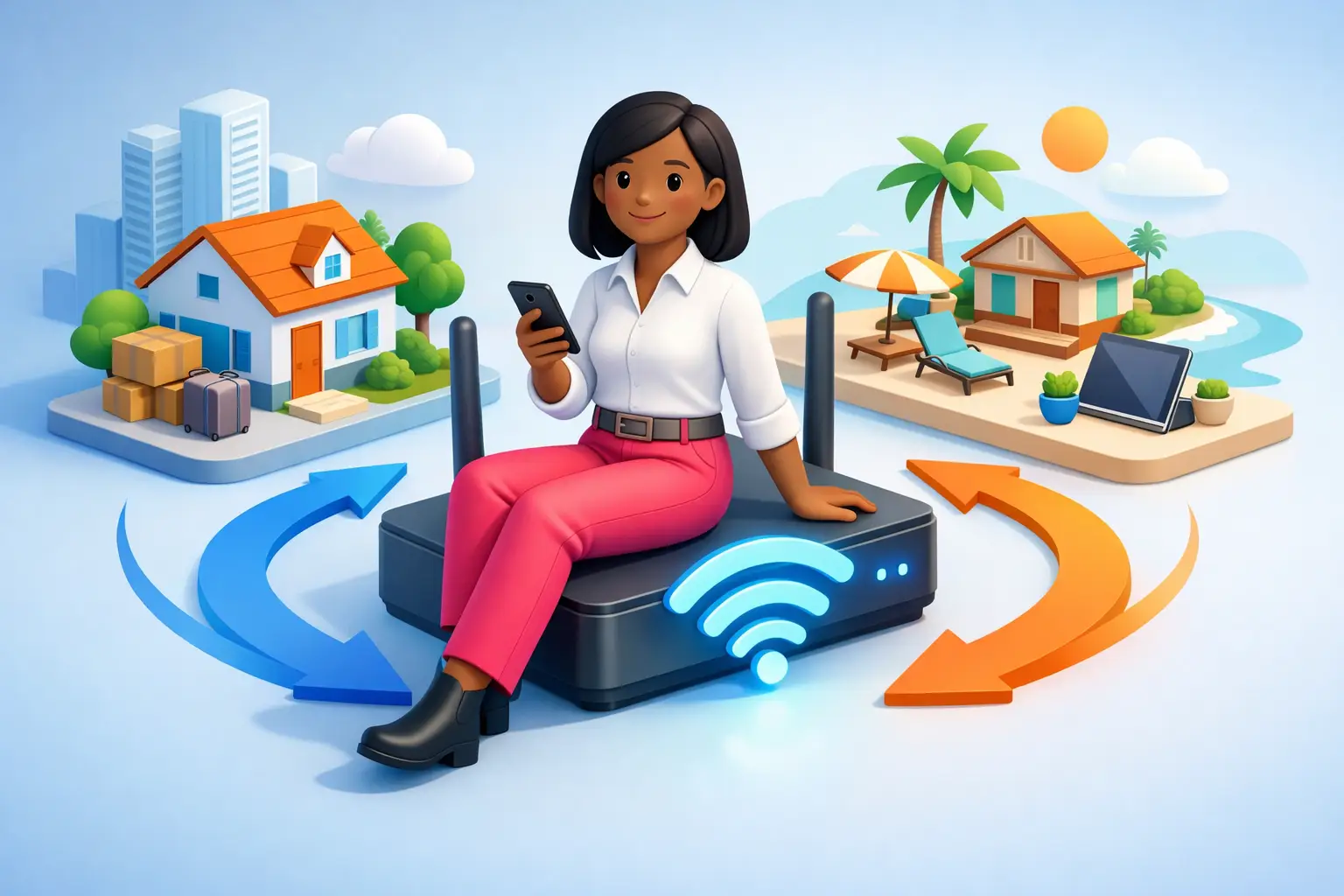 No contract broadband deals for flexible households