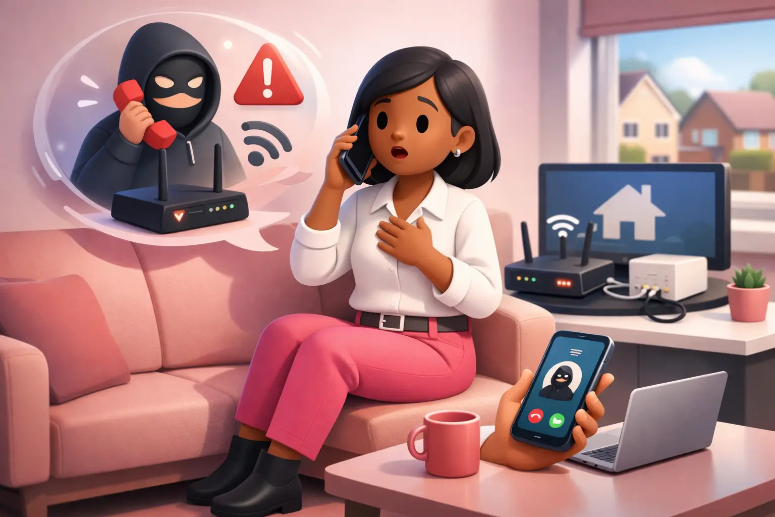 Scam Calls Pretending to Be Your Broadband Provider UK
