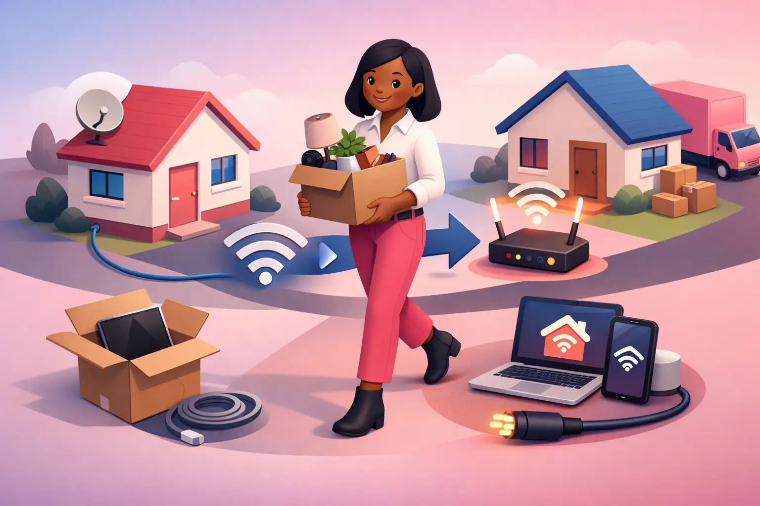 Switching broadband when moving house