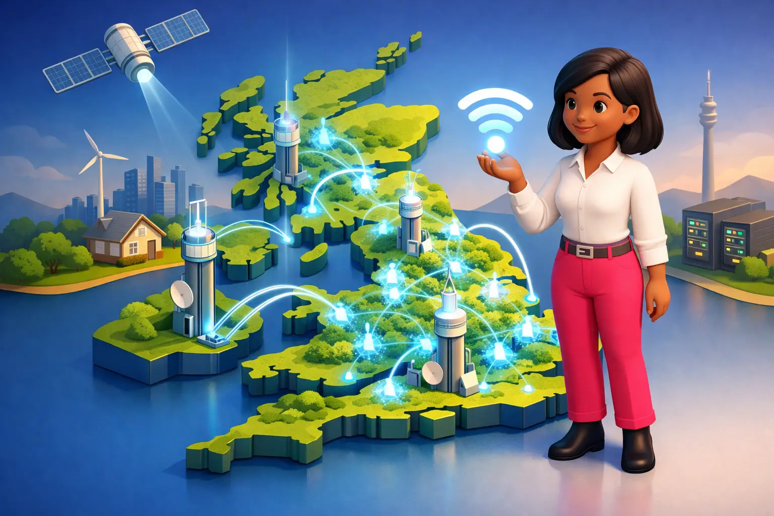 UK Gigabit Broadband Passes 90% Coverage