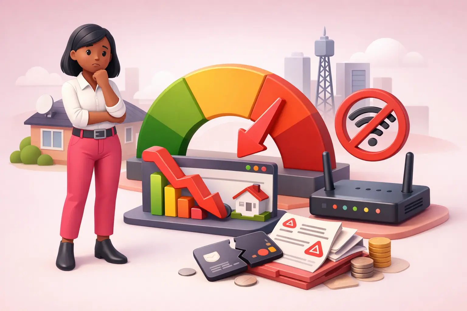 Can Unpaid Broadband Bills Affect Your Credit Score