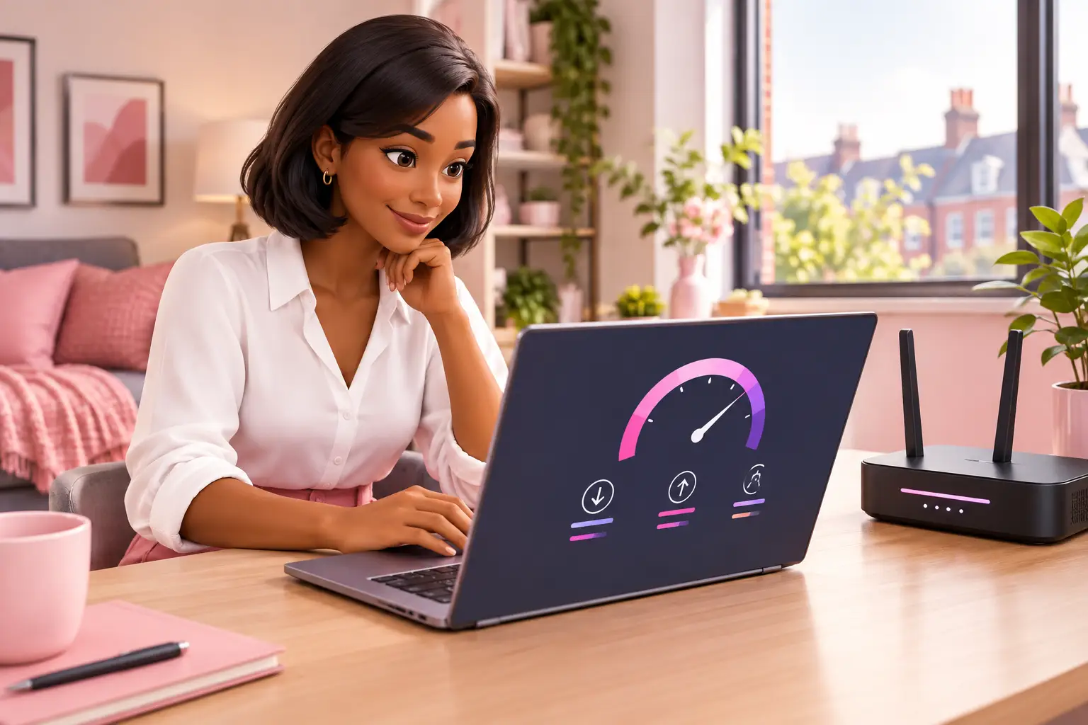 What a broadband speed test result actually tells you