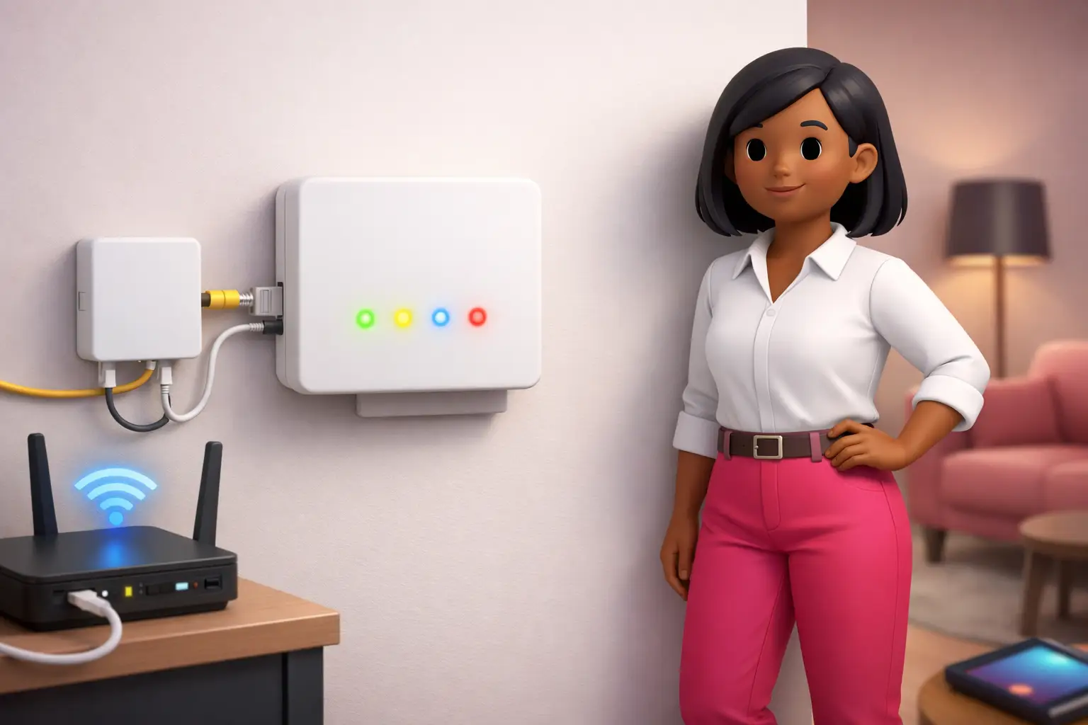 The Fibre Box on Your Wall
