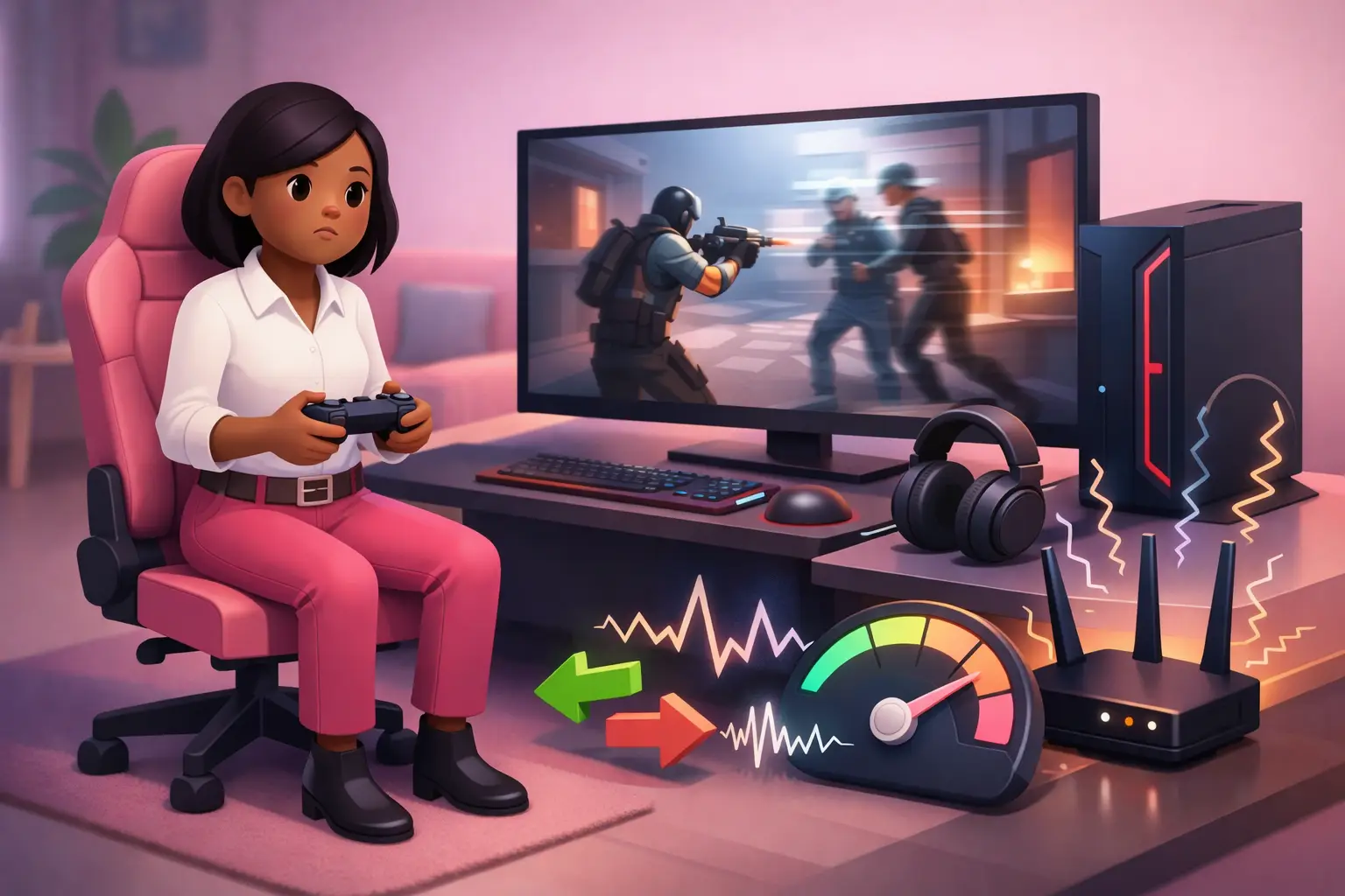 Why Your 900Mbps Broadband Still Lags in Competitive Gaming