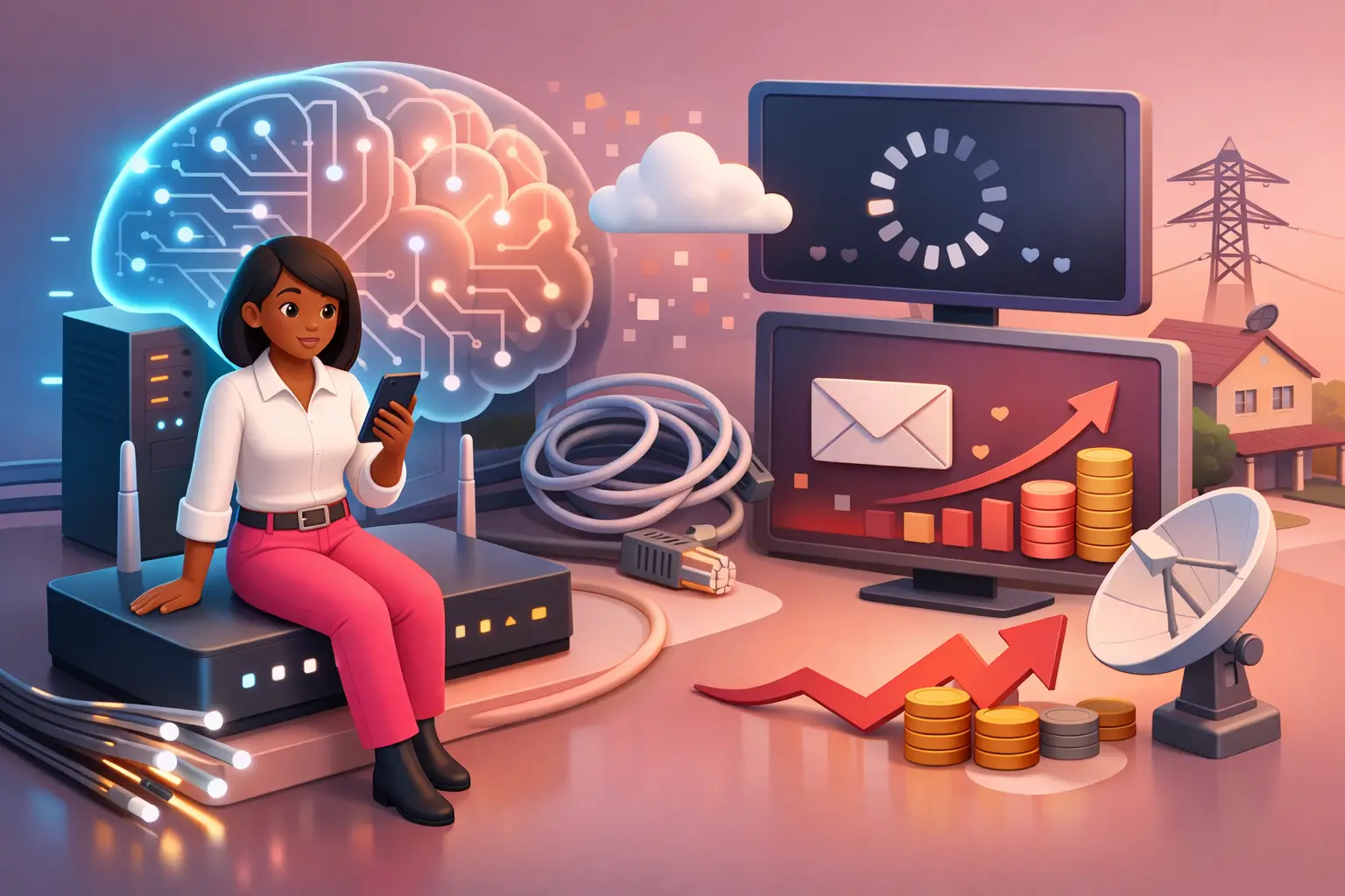 Will the AI Boom Slow Your Broadband or Raise Your Bill